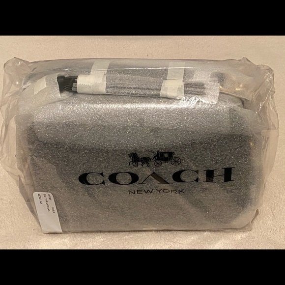 Coach black leather camera bag new with tags - Picture 10 of 15